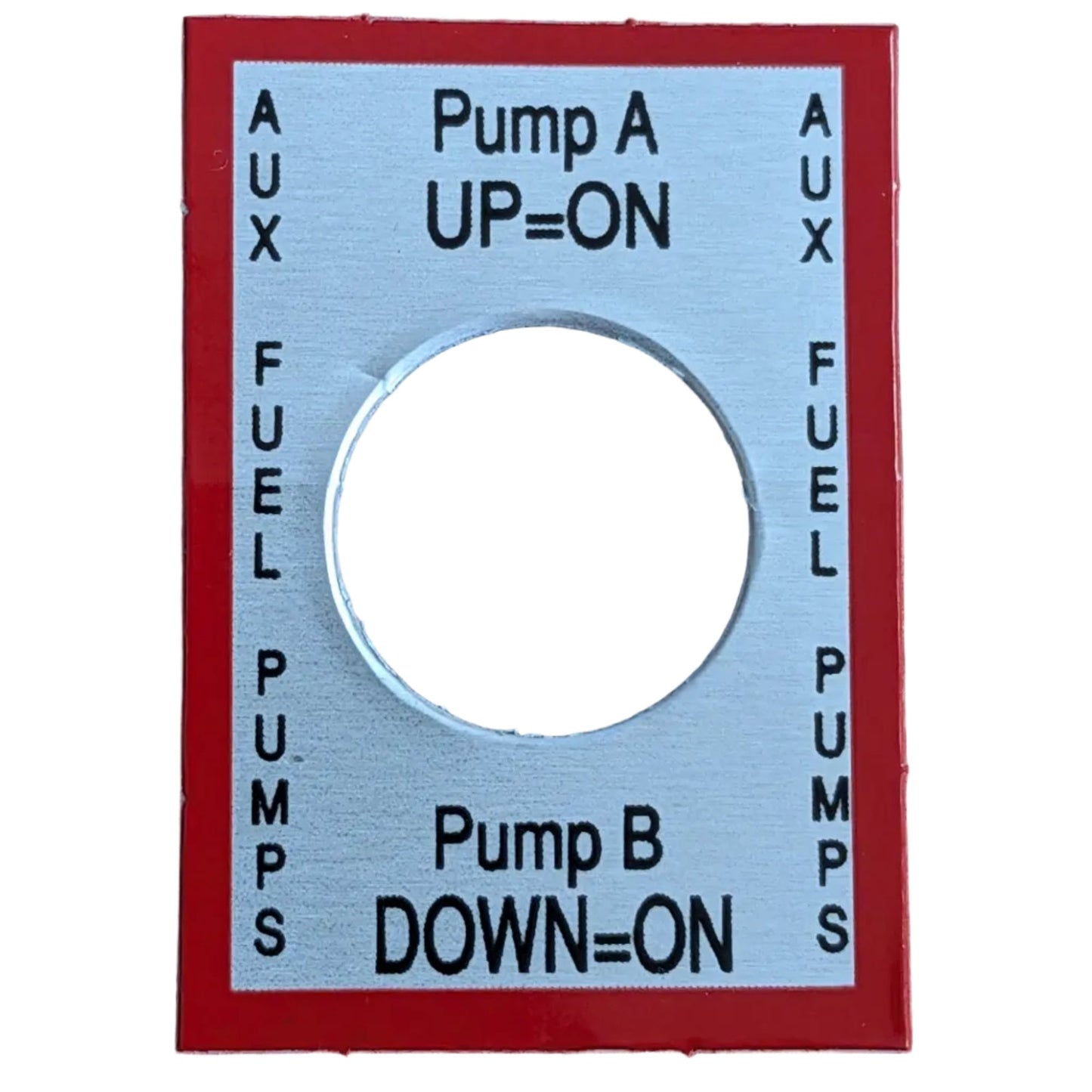 12/24-15 pump placard